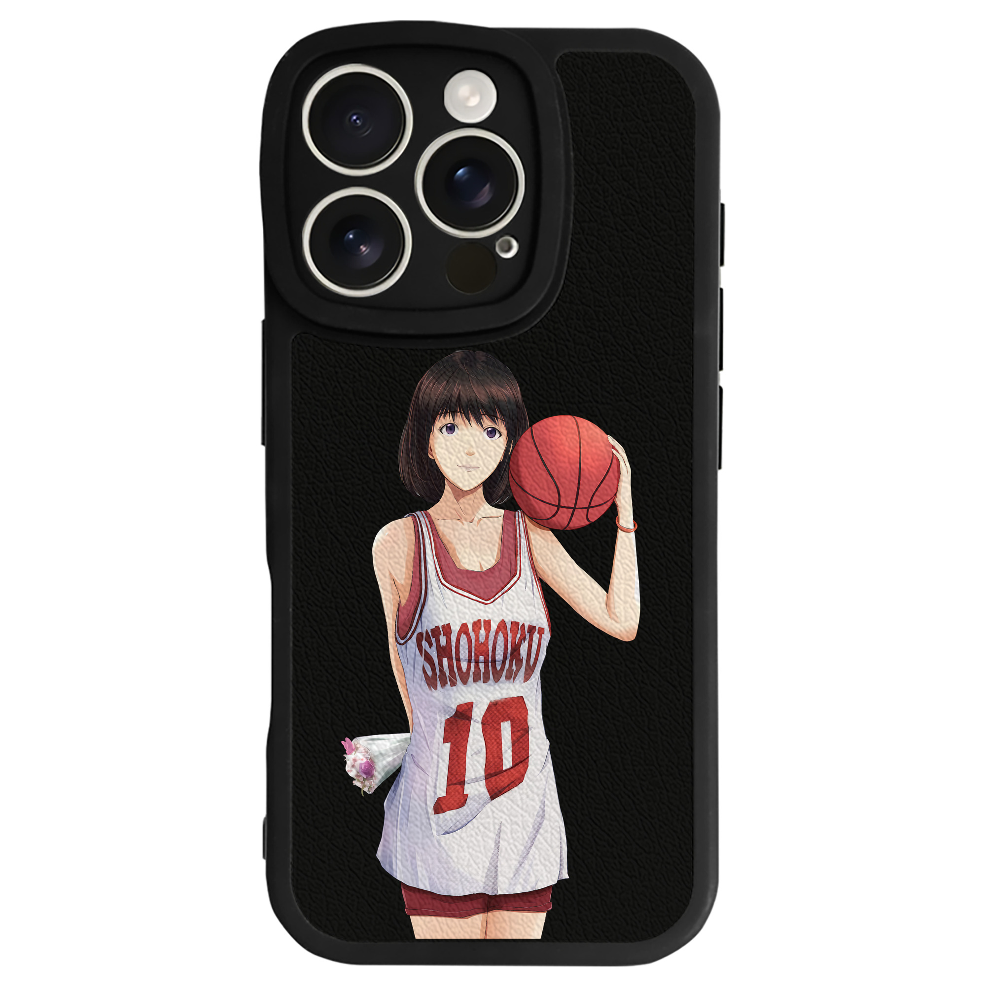 （画像用） SLAM DUNK／スラムダンク 【iPhone 16シリーズ対応】シリコンスマホケース（レザー調） 材質：シリコン